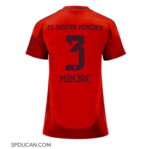 Zenski Nogometni Dres Bayern Munich Kim Min-jae #3 Domaci 2024-25 Kratak Rukav